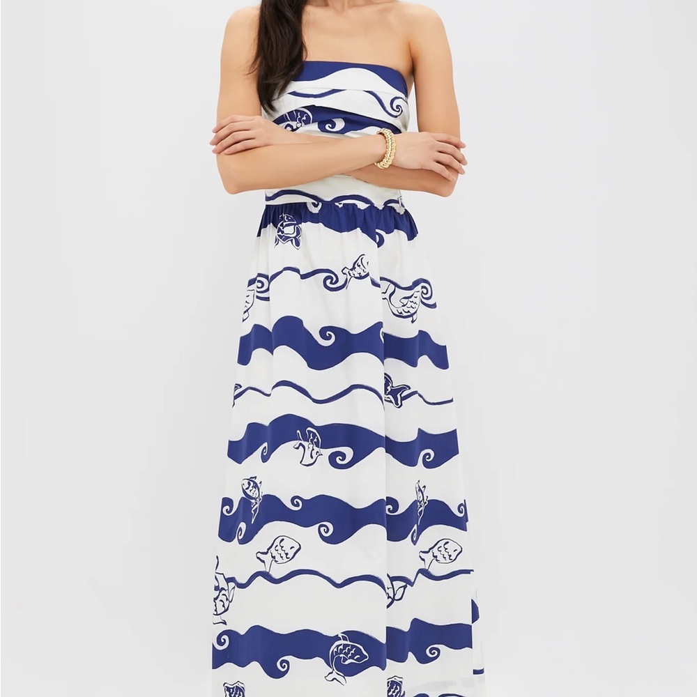 DRESS TO Painted Maxi Dress